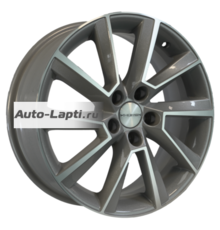 Khomen Wheels 6x16/5x100 ET38 D57,1 KHW1604 (Kamiq/Rapid/Scala) F-Silver-FP