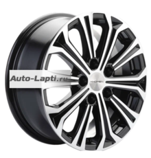 Khomen Wheels 6,5x16/5x112 ET50 D57,1 KHW1610 (Octavia) Black-FP