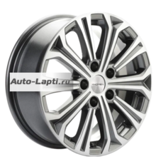 Khomen Wheels 6,5x16/5x112 ET50 D57,1 KHW1610 (Octavia) Gray-FP