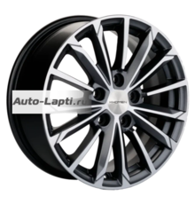 Khomen Wheels 6,5x16/5x112 ET46 D57,1 KHW1611 (Octavia A7) Gray-FP