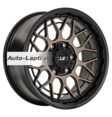 LS Forged 9x18/6x139,7 ET20 D106,1 LS FG52 MB+LYSF (конус, Колпак+лого)