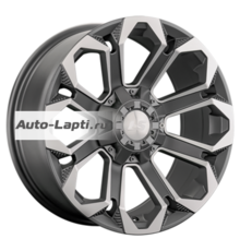 LS 9x18/6x139,7 ET20 D106,1 1366 MGMF (конус, Колпак+лого)