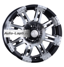 LS 9x18/6x139,7 ET25 D106,1 954 BKF (конус, Колпак+лого)