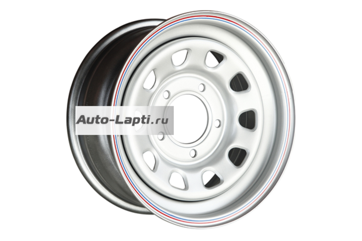 Диски Off-Road Wheels 7x15/5x139,7 ET25 D98,5 ВАЗ Нива серебристый ...