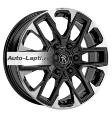 Replay 7x18/6x114,3 ET45 D66,1 DF5 BKF (конус, C570)