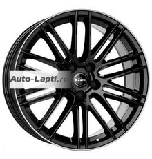 Rial 9,5x21/5x112 ET42 D66,5 KiboX Diamant black front polished