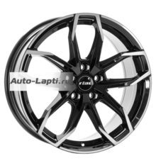 Rial Lucca 6,5x17/4x100 ET38 D63,3 Lucca Diamant black front polished
