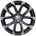 Sakura Wheels R9546-205 10xR22/5x130 D84.1 ET0