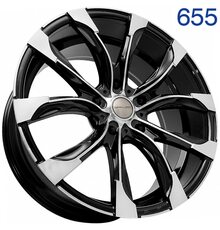 Sakura Wheels 9534-655 10xR22/5x130 D84.1 ET45