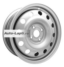 ТЗСК 6x15/4x100 ET48 D54,1 Hyundai Solaris, Kia Rio Серебро