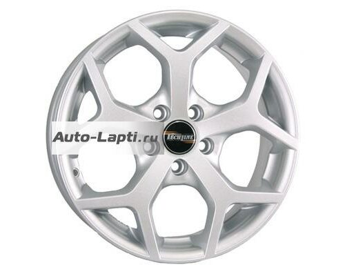 Tech Line 6x15/5x108 ET52,5 D63,4 511 Silver