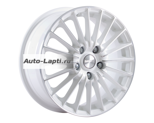 Диски СКАД 6x15/4x98 ET38 D58,6 Веритас (КЛ054) Алмаз белый (АРС 014 ...